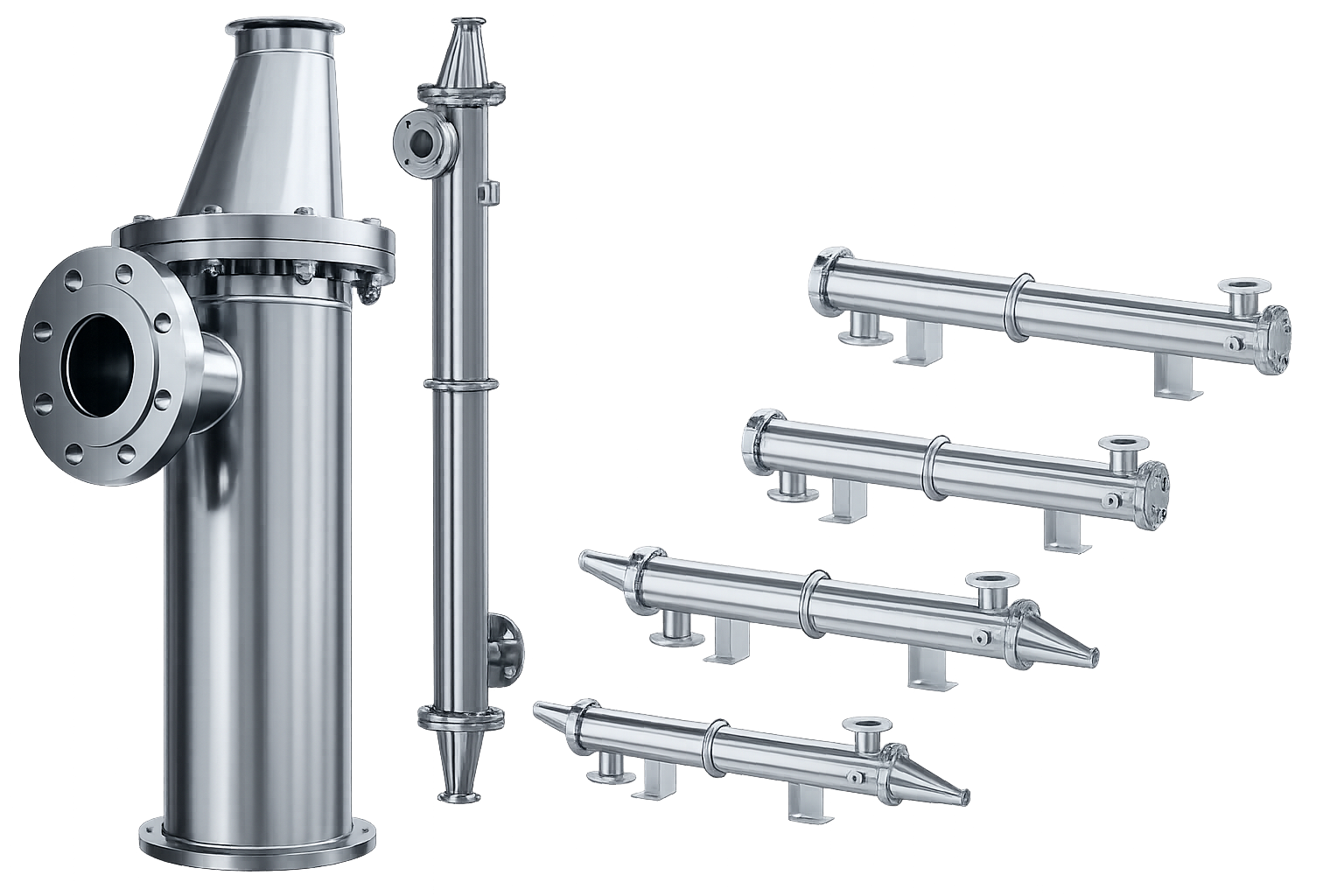 Trocador de Calor Casco e Tubo sanitário (BCTS Bermo)